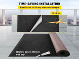 Marine Carpet, 6 x 30 ft Boat Flooring, Charcoal Black Marine-Grade Carpet, Indoor/Outdoor Carpet 55391788
