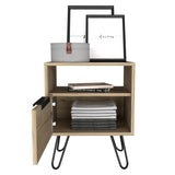 Vienna Nightstand, Shelves, Hairpin Legs B128P148823