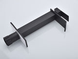 Waterfall Spout Bathroom Sink Single Handle Faucet with Pop-Up Drain 34554201