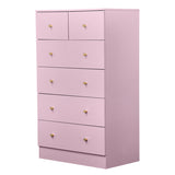 Macaron powder, particleboard with a textured melamine finish, 66*40*111cm, 42 drawer cabinet, 04628135