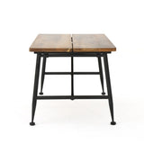 OCALA INDUSTRIAL WOOD METAL COFFEE TABLE 60729.00