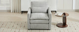 31.9" Cozy Upholstered Oversized Comfy Cloud Sofa Double Cushion Single Sofa Plush Cushion N719P251495R