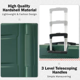 2 Piece Luggage Set with Bags Expanable Spinner Wheels ABS Lightweight Suitcase with TSA Lock N732P198744F