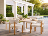 2 sets of upholstered dining chairs, cotton and linen fabric, 3-inch foam seat cushion, curved W2920P532235