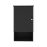 Bathbi 28" tall Medicine Cabinet with Two interior Shelves and One open Shelf B200P235834