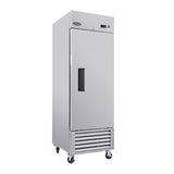 ORIKOOL 27" Commercial Freezer 23 Cu.ft with 1 Solid Door Reach-In Freezers Stainless Steel ETL W2095126110