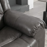 360&degSwivel and Rocking Home Theater Recliner Manual Recliner Chair with Wide Armrest for Living WF323618AAE
