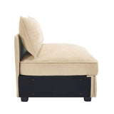 Armless sofa Velvet - Wheat W3041P293493