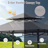8 x 5 FT Outdoor Grill Gazebo 43874845