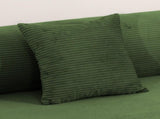 Convertible Corduroy Sofa Bed, 2Seater FoldOut Compressed Sofa, MultiFunctional Floor Couch for T6623P607354