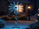 8.3FT Lighted Firework Light with Stand Christmas Decorations, Lighted Holiday Decor with 180 RGB 59653890
