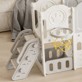 Toddler Slide, Kids Slide for Toddlers Age 1-4, 11in 1 Baby Slide Outdoor Indoor Playground with W509P227266