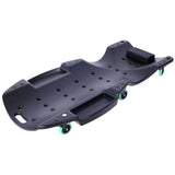 Plastic Creeper 48 Inch - Blow Molded Ergonomic HDPE Body with Padded Headrest & Dual Tool Trays W465P144540