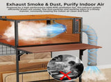 Laser Engraver Enclosure Cabinet with Exhaust Fan 6000RPM for Most Laser Cutter, Storage & Foldable 51289957