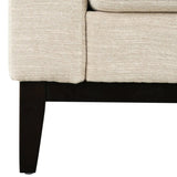 Mirod Comfy 3-seat Sofa with Wooden Legs, Modern for Living Room and Study N760P243326A