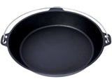 pre-Seasoned Cast Iron Dutch Oven With Skillet Lid, Outdoor Camping Deep Pot for Camping Fireplace 70106723