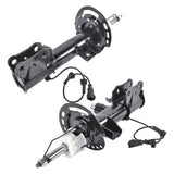 2Pcs Front Left & Right Shock Absorber Struts w/Electric Replacement for Lincoln MKX 2016-2018 72277593