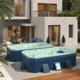 1.8m PVC folding pool bathes and cools in summer, suitable for outdoor patio beach W2710P305062