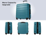 Hardshell Luggage Sets 4 pcs Bag Spinner Suitcase with TSA Lock Lightweight-16"20"24"28" PP310249AAF