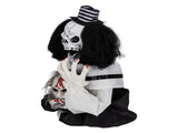 1.8ft Halloween Decoration Scary Clown, Sound-Actived Party Decor with Creepy Sound , Scary Haunted 19947782