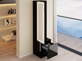 Length 11.8" x Width 15.7" x Height 63" LED Dressing Mirror Cabinet,Cosmetic Organizer Cabinet, 25605093