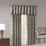 Jacquard Curtain Panel Pair B035100442