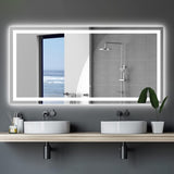 (Same as W134070942/L4004) 72"36" LED Light Bathroom,anti-Fog & Dimming Led Bathroom Vanity W1340P189822