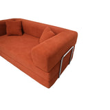 Double sofa, sofa bed, multifunctional compression sofa, wide body sofa, pure sponge sofa, fine W3064P245391