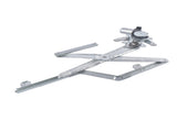 Front Left Driver Side Window Regulator Fits for Izuzu NPR NPR-HD NQR Truck 2005-2016 Silver 1Pc 46273442