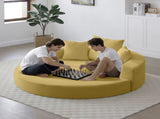 Convertible sofa couch bed,multi-functional,circular bed,adjustable Futon sofa ,No Assembly W2677P388984