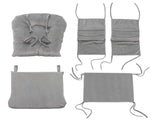 Glider Rocker Replacement Cushions with Storage Pocket, 5PCS, Soft Velvet Thickened, Washable 78460623