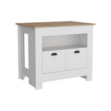 Arlet Kitchen Island Two Door Cabinet and Shelf B200P173164