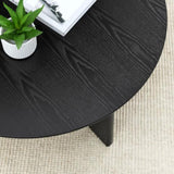 36" Round Coffee Table, Wooden Coffee Tables for Living Room Reception Room W1801110322