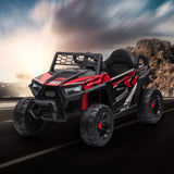 12V kids Ride On Mini UTV, Electric Car with Front LED Lights and Horn, Single Seat with a Safety W2181137667