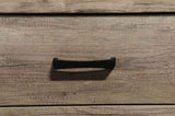 1pc Contemporary Five Drawer Chest Bedroom Solid Wood Wooden Brown Melamine Finish Rustic B011P228965