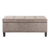 Tufted Top Soft Close Storage Bench B03548203