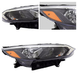 Front Headlight Head Light Lamp Assembly Fit For Nissan Sentra S/SV 2024 2025 Only Halogen 4 Pins 31250995