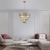 (Same as W1340P143192/L5007-500-G) Gold Luxury Crystal Chandelier Modern Chandeliers Lights (No W1340P189316