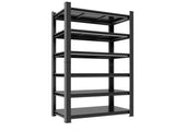 6-Tier Metal Storage Rack, 82"H Garage Shelving, Adjustable Shelves & Reinforced Double-Layer 41068774