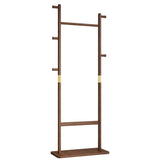 ZNTS Coat Racks solid wood hanger 23.6* 11*64.1in Solid environmental protection easy to assemble W2987P225473