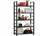 5-Tier Bookshelf, Modern Narrow Bookcase with 30lbs Shelf Capacity, Storage Shelf for Living 05806094