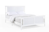 Connelly Full Bed White/Rockport Gray 27512-WH
