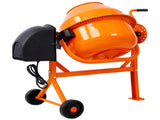 Cement Mixer, 3 Cu. Ft Electric Concrete Mixer Machine, 110v AC Motor Portable Power Cement Mixers W46583822