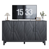 Modern style buffet cabinet, Storage side cabinet buffet cabinet, Medieval modern multifunctional W1706P235656