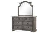 ZNTS Traditional Style 7-Drawer Dresser made with wood in Rustic Gray B00978934