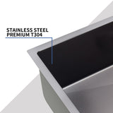 30" L X 18" W Undermount Kitchen Sink With Sink Grid W122543664