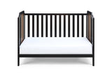 Brees Island 3-in-1 Convertible Crib Black/Brownstone B022P204860