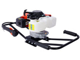 2.7HP Post Hole Digger 63cc two person handle Gas-Powered 2-Stroke Auger Digging Drill Shaft Size W465109919