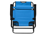 Folding Chaise Lounge Chair for Outdoor, 2-in-1 Portable Tanning Chair 63716847