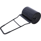 Lawn Roller, 16 Gallon Heavy-Duty Tow Behind Water/Sand Filled Sod Drum Roller for Garden Yard Park W465122200